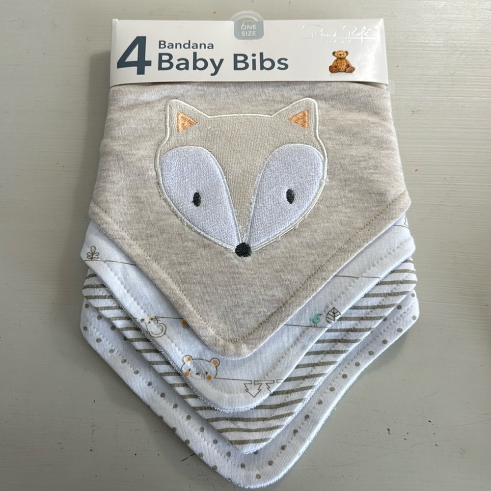 Bandanna baby bibs